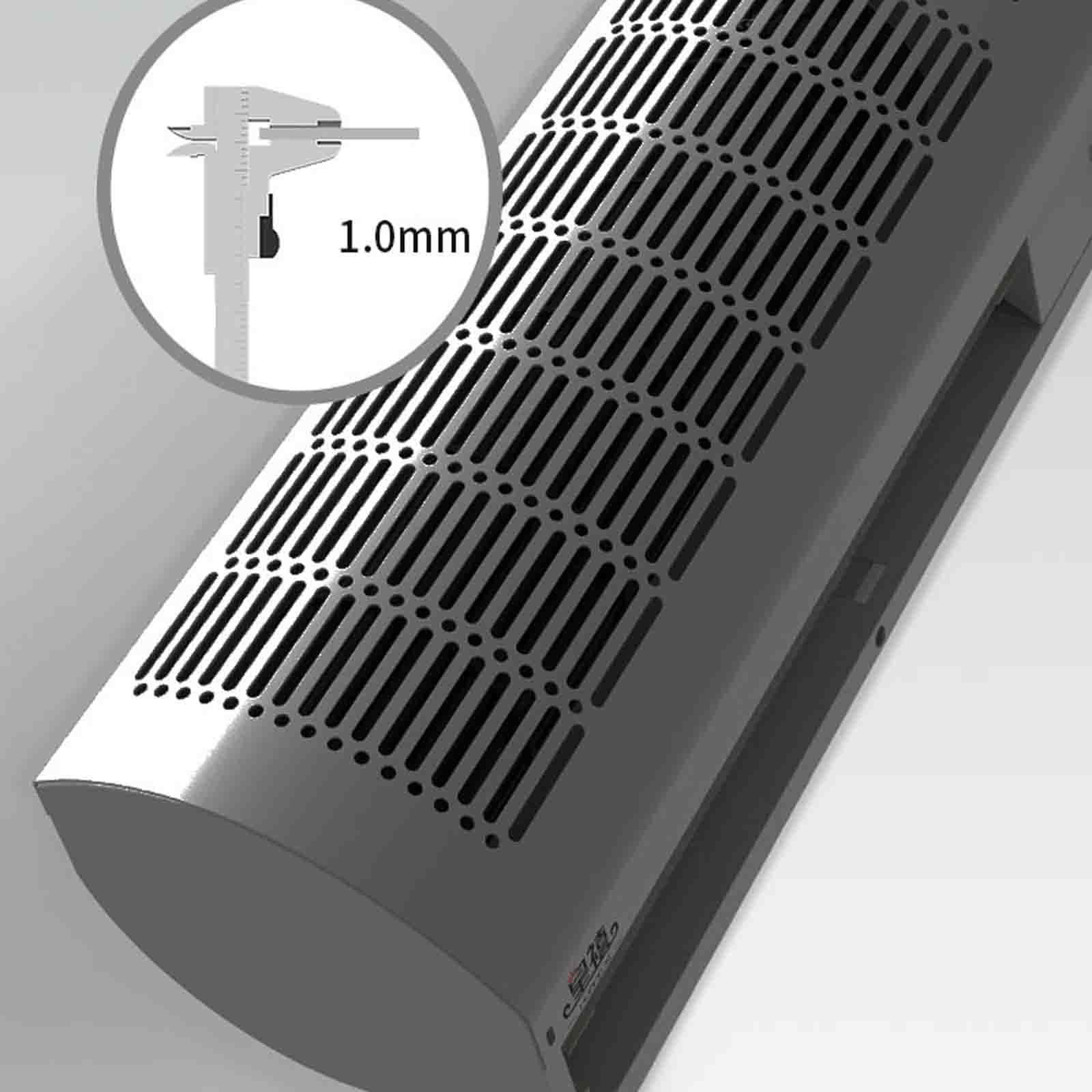 Máquina De Cortina De Aire Comercial, Negra, Silenciosa, For Puertas De Restaurantes, Tiendas Y Centros Comerciales(150cm)