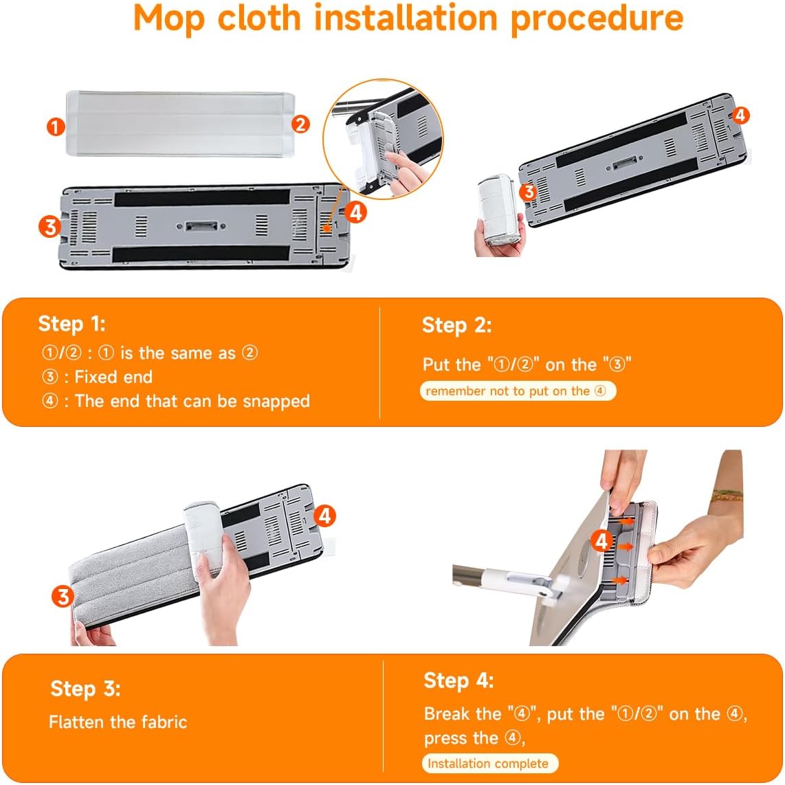 Dimensions of the CTIME mop and bucket