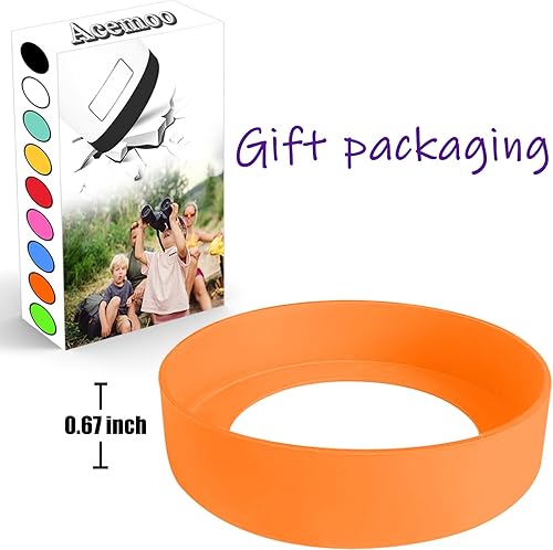 Miniatura 6 de Funda de silicona para maletero de vaso YETI de 30 onzas y 20 onzas, protección inferior y menos ruido para vasos Yeti para vasos, tazas de café,