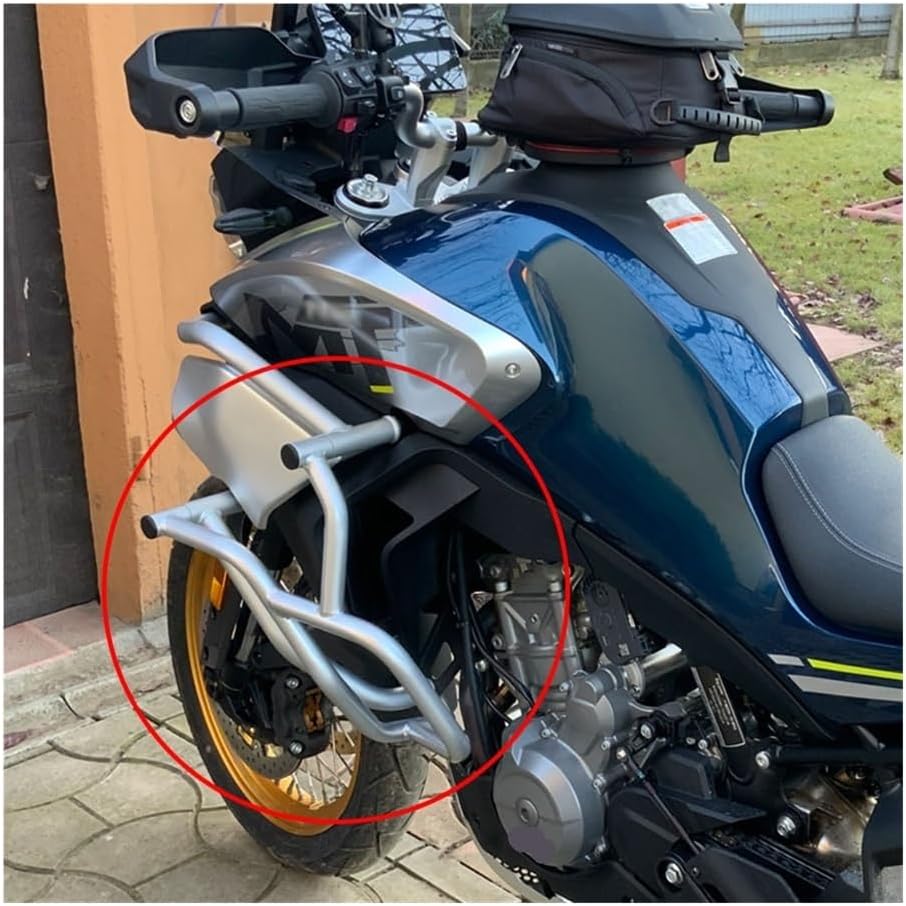 Engine Protection Bar Black Bumper for 800 MT 21-22 Motorcycle Parts Crash Bungs Bar Engine Tank Guard Bumper Frame Protector Side Slider