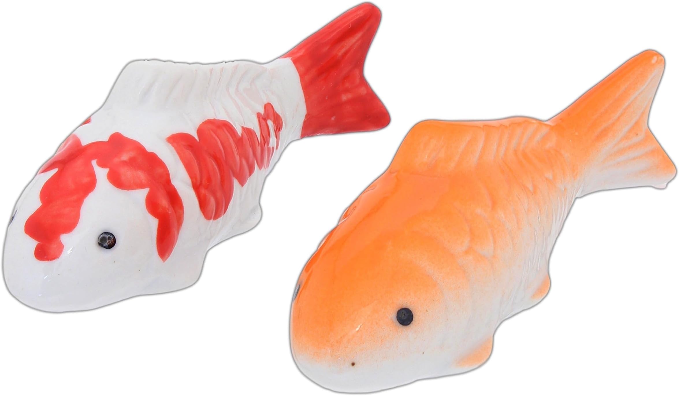 Creative Co-Op Set of 2 4" Assorted Koi Fish Floatable Figurines
