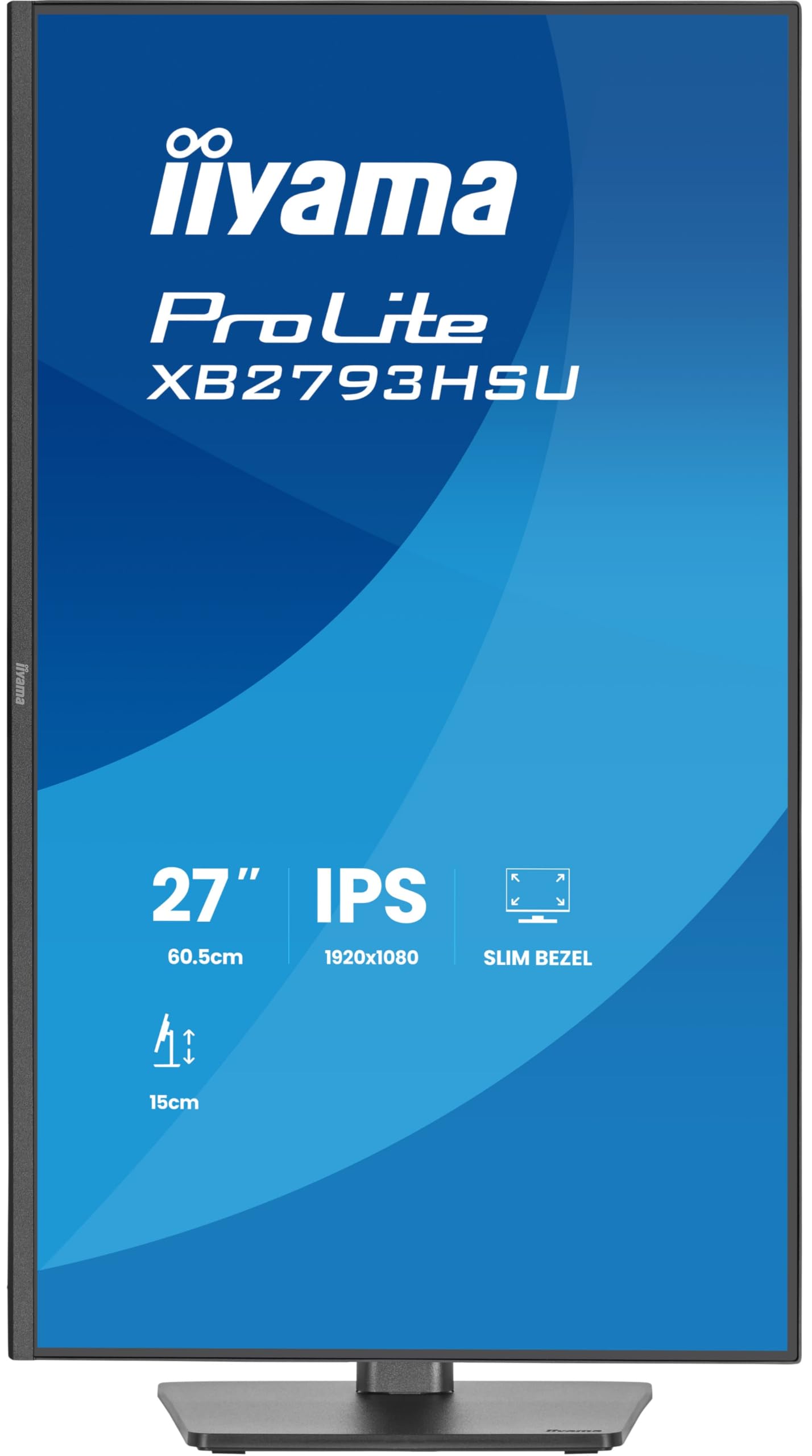 Iiyama Prolite Xb2793hsU-B1 27" Business Monitor, Full Hd, Ips, 120hz, H?henverstellbar (xb2793hsU-B1)