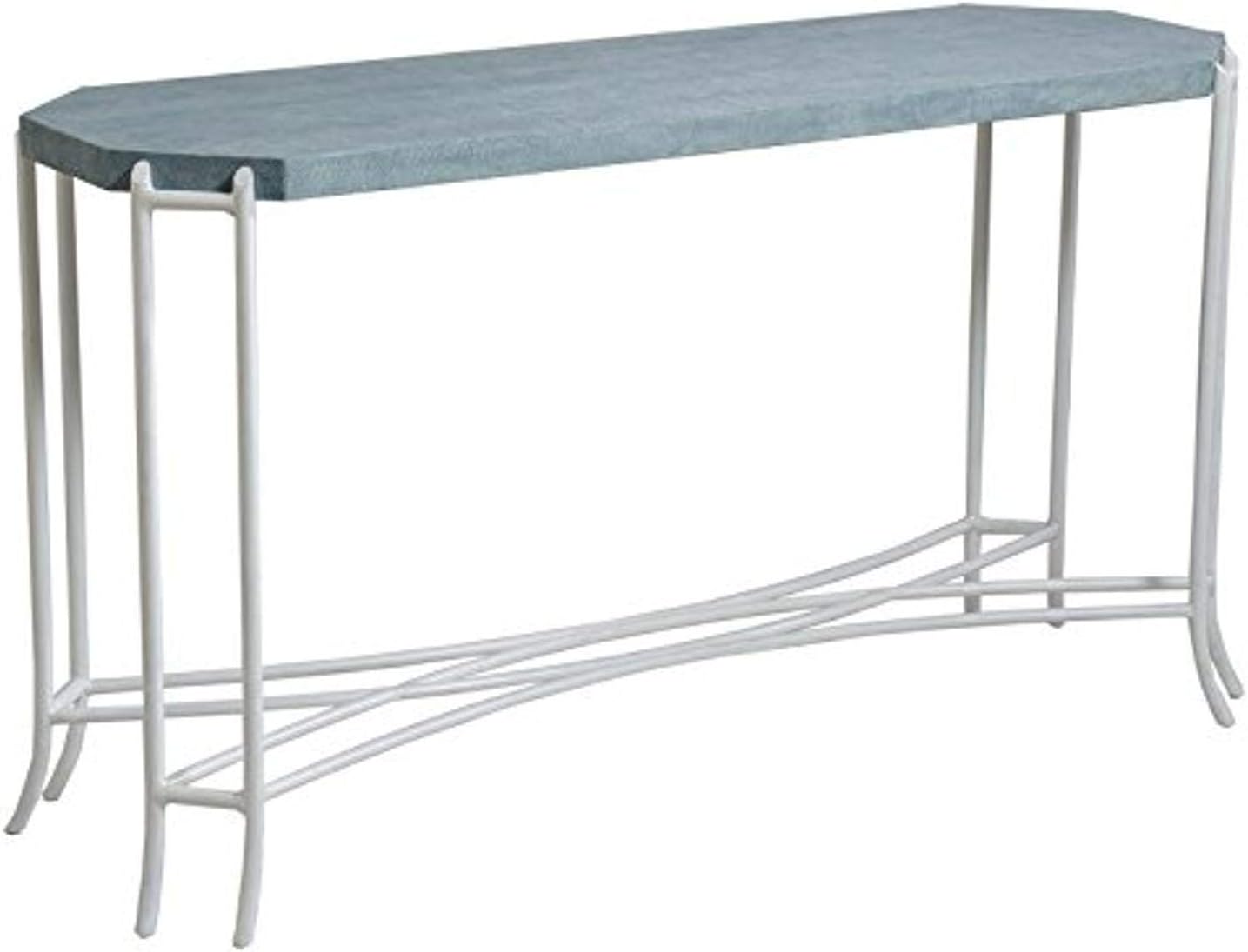 Console Table, Turquoise Viper