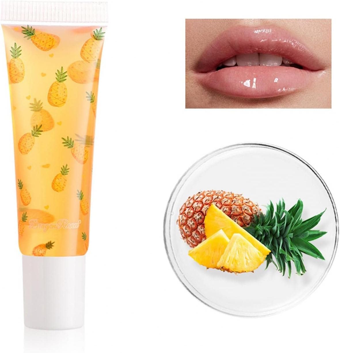 Amazon | リップグロス クリア フルーツ味 保湿 チューブタイプ