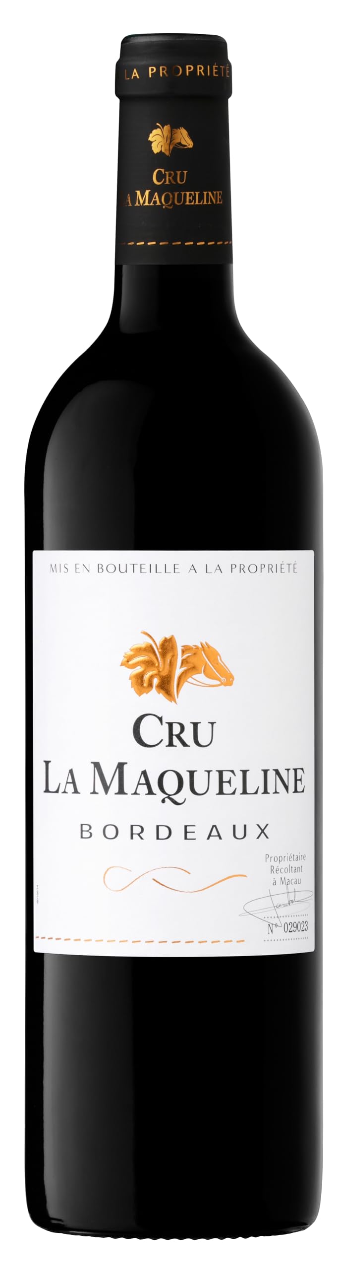 Cru la Maqueline - AOP Bordeaux - Vin Rouge - Terra Vitis - Lot de 6 bouteilles x 75 cl