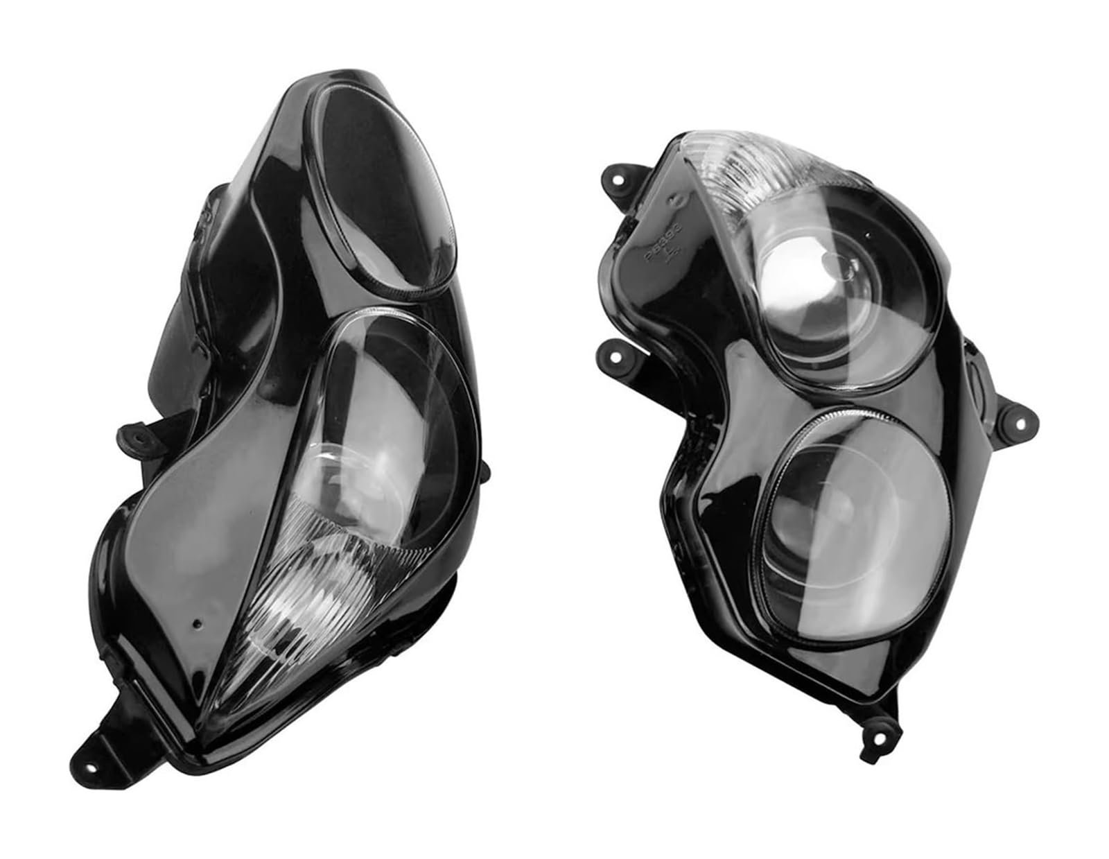 Feux Additionnels Moto pour Ninja pour ZX14R pour ZX-14R pour ZZR 1400 2006-2011 Ensemble De Phares De Moto Phare Avant Lampe Frontale