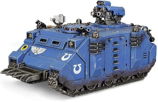 GAMES WORKSHOP 99120101227" Space Marine Razorback Game, Black