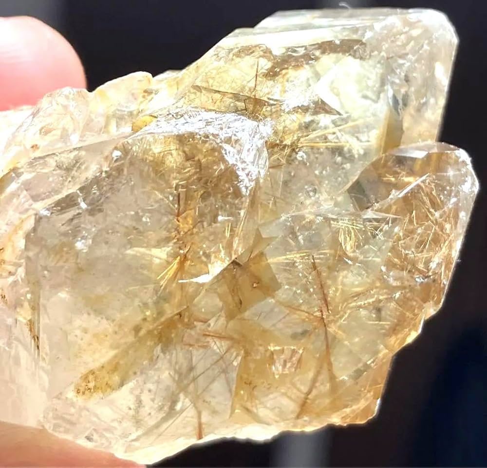 御神体 ヒマラヤルチル水晶 金龍神 霊石 高波動 商売繁盛 億万長者 金