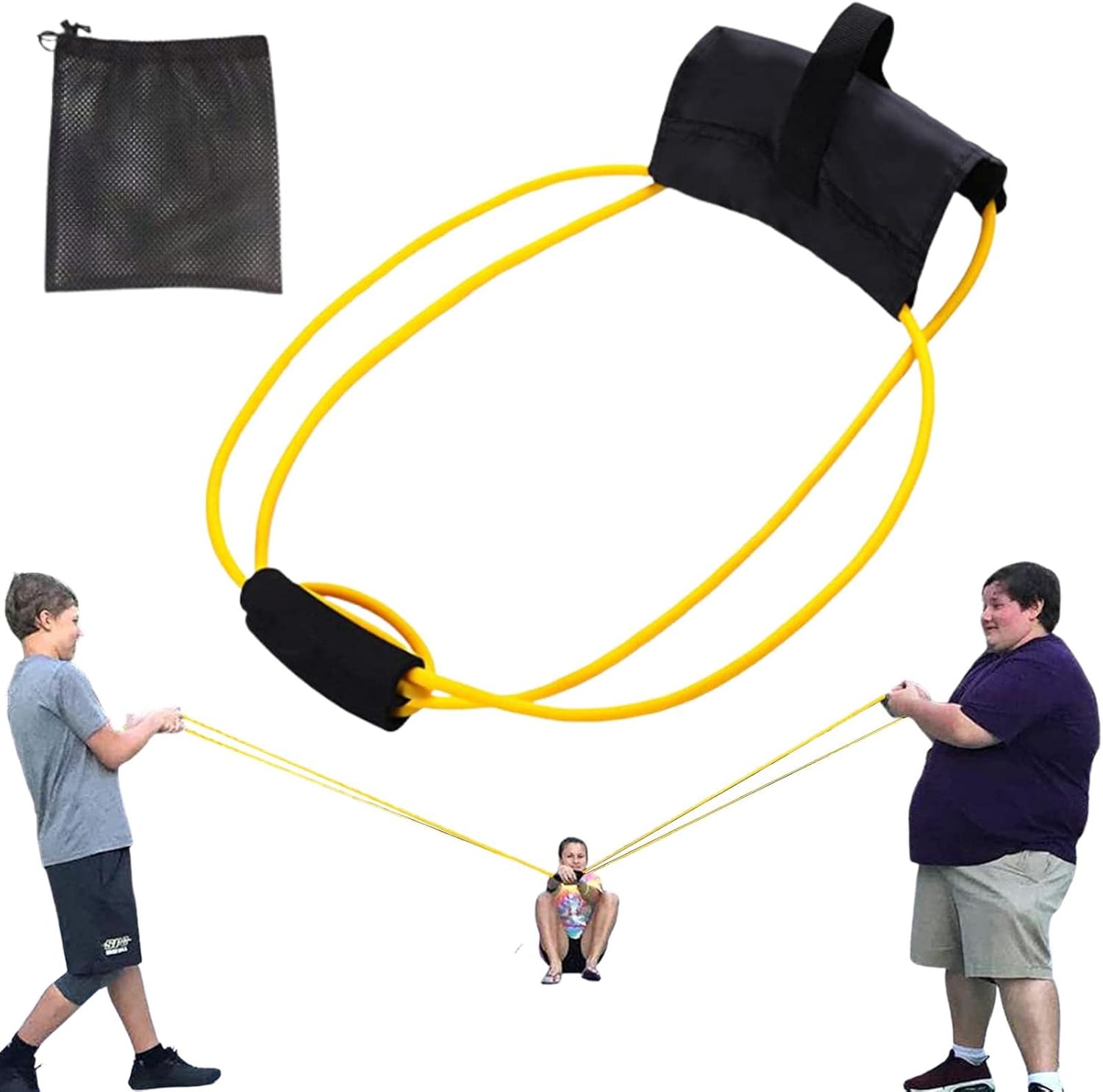 2 Pcs T Shirt Cannon Launcher 300 Yd Water Balloon Slingshot Cannon