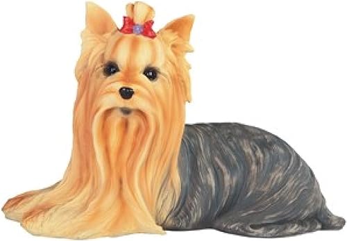 GSC 18112 - Figura de perro Yorkshire Terrier de 8.25 pulgadas, marrón