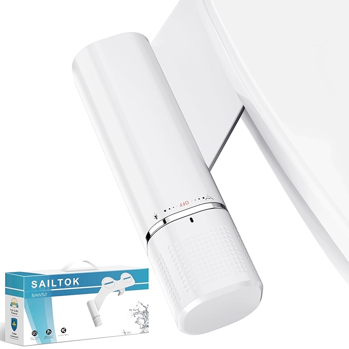 SAILTOK双喷头非电动马桶洗净器（妇女与后部清洗）