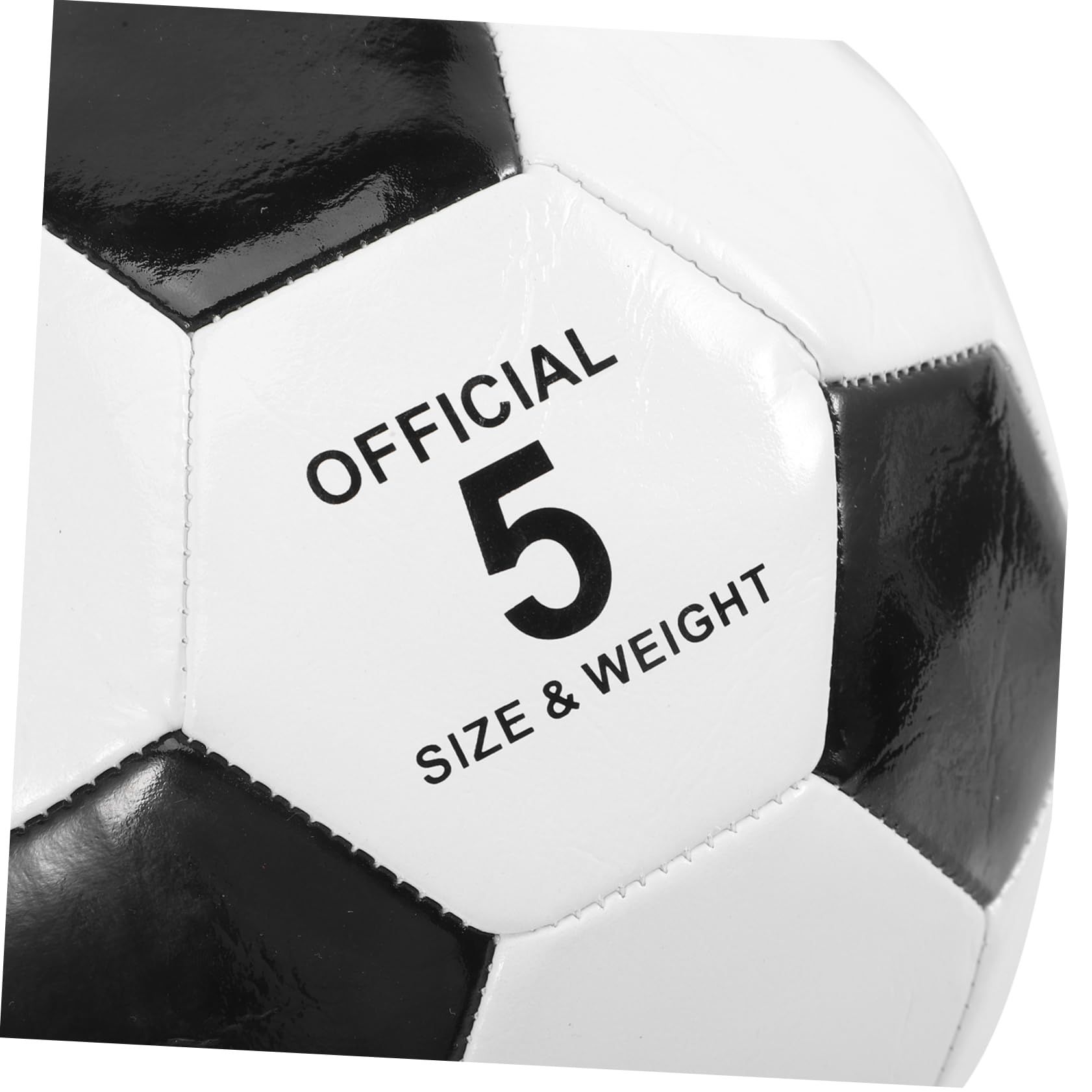 Sosoport Pallone da Calcio PVC Misura 5, Set 6 Pezzi, per Allenamento e Pratica, Alta Elasticità, per Ragazzo Ragazza, per Sport e Gioco