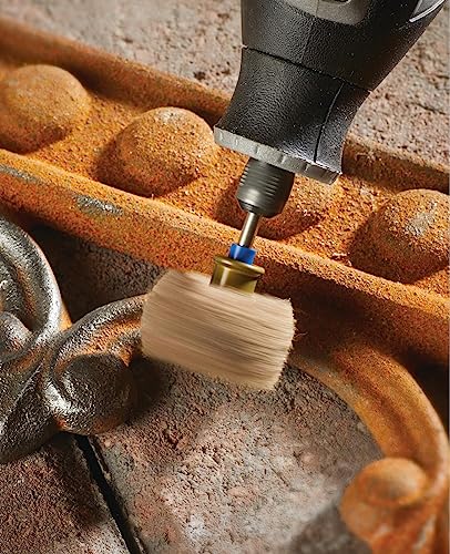 Dremel MAX SC511DM EZ SpeedClic: Finishing Abrasive Buffs 180 & 280 grit, 2 x Abrasive Buffs 30mm with MAX Life Durability and Long Lasting Performance with Your Rotary Tool - Image 3