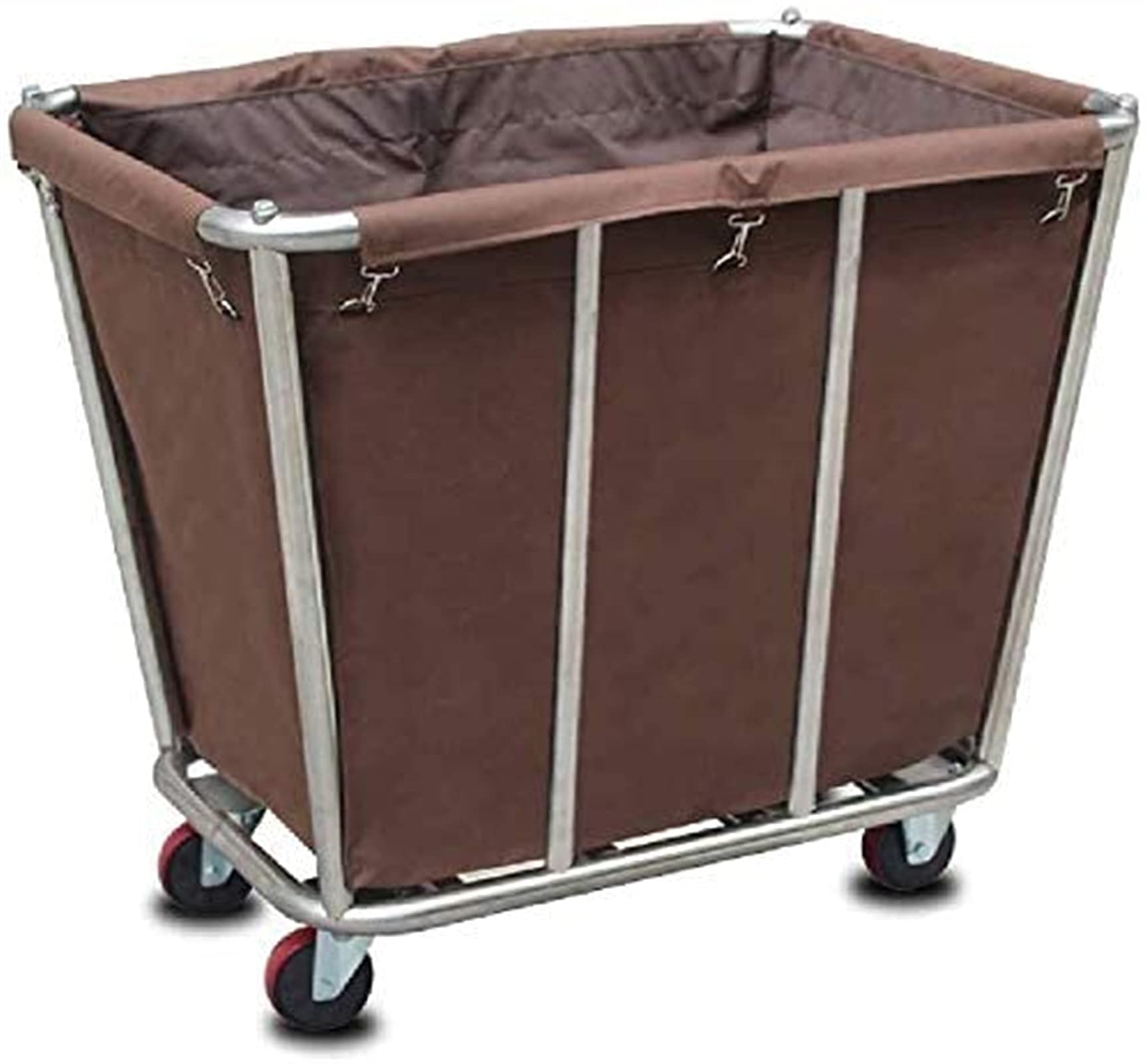 Laundry Sorter Cart Rolling Laundry Sorter Hamper Cart with Wheels Laundry Trolley for Home Hotel Beauty Salon Dirty