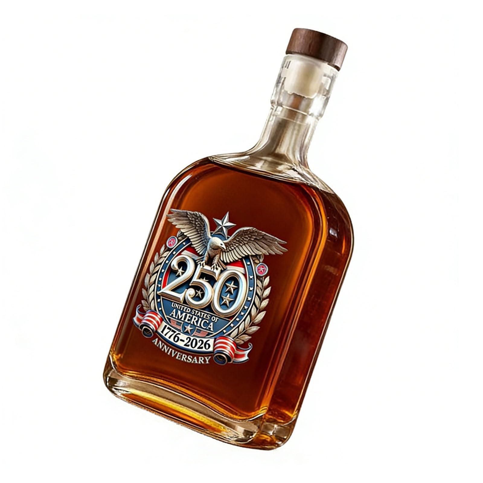 Linvimia A Linvimi Commemorative Scottish Whisky Bottle Novelty Liquor Container For Meric 250Th Nniversary Elegant Design Commemorative Scottish Whisky Bottle Novelty Liquor Container