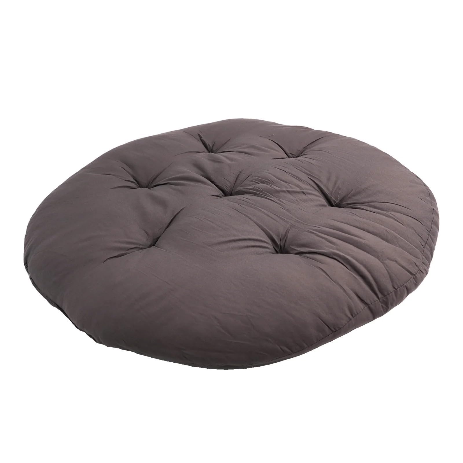 Bflcwstd Deep Gray Egg Chair Cushion Hanging Basket Chair Cushion, Round Egg For Rocking Kitchen 50X50cm Home Supplies(Deep Gray)