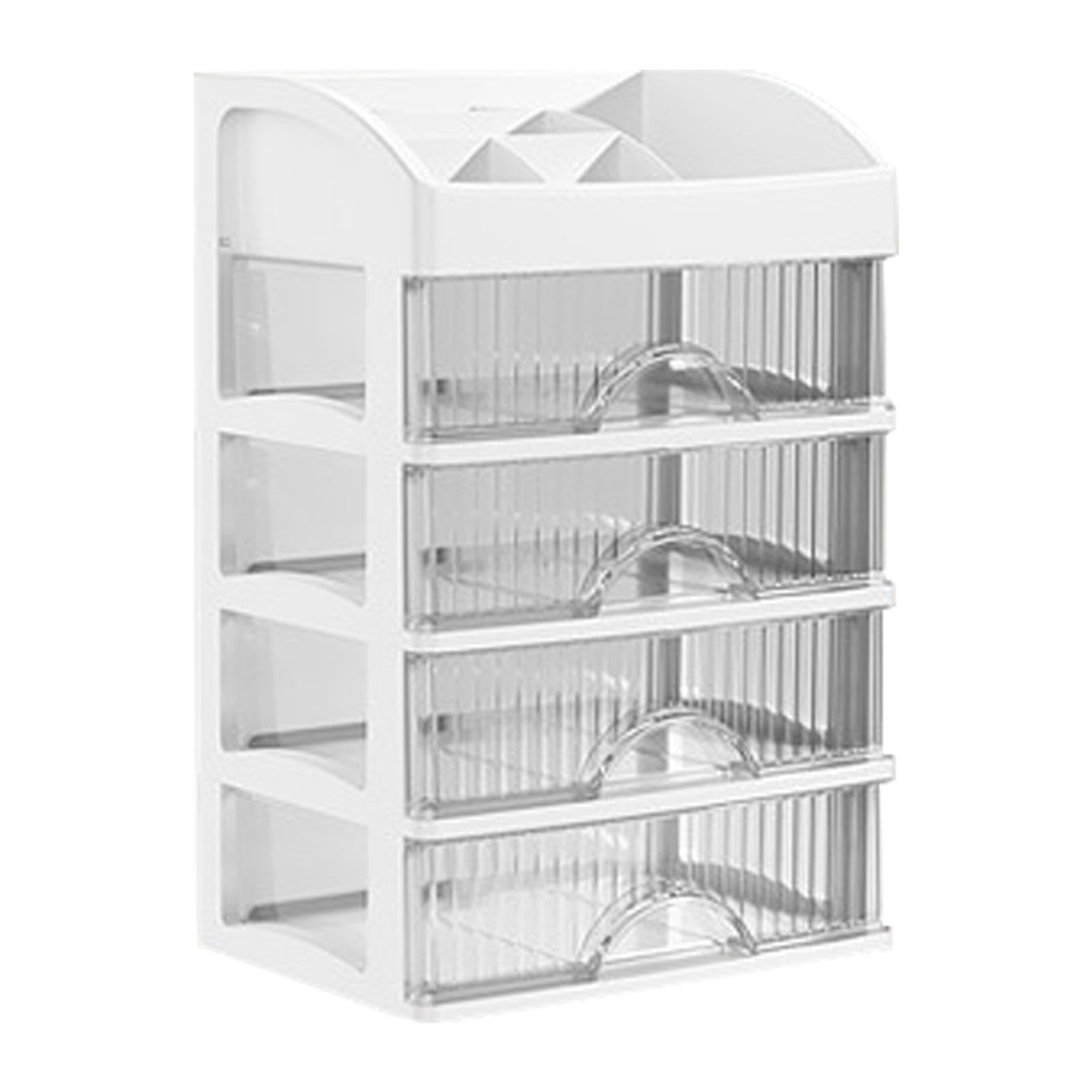 Jewelry Storage Drawers | Trasparente Desk Organizer | Tabletop Storage Cabinet, Drawer Desk Accessories Stationery Supplies Organizer Jewelry Drawer Cabinet Trasparente Tabletop Drawers