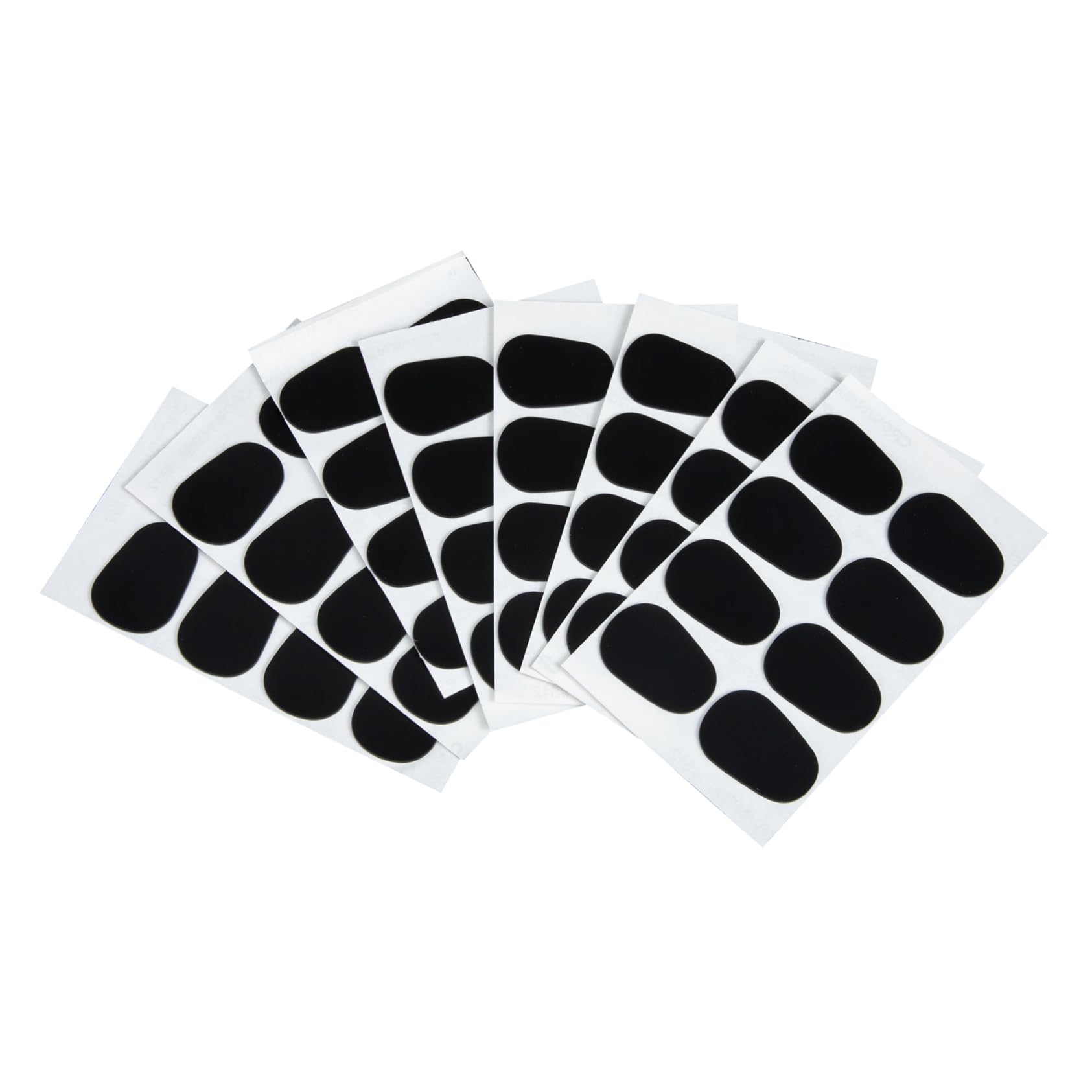 Toddmomy 64Pcs Saxophone Tooth Pads Durable Comfortable Gaskets for Alto Tenor Sax High Class Mouthpiece Cushions Playing Skills Stabilize Tube Relaxing Teeth Resting