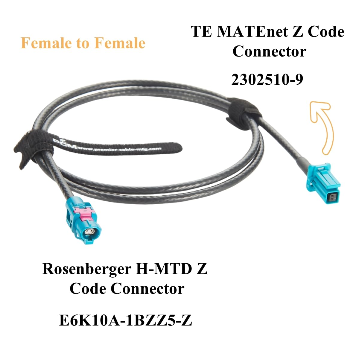Hymt　直接受け渡し Amazon.com: Original Rosenberger H-MTD Female to TE MATEnet Female