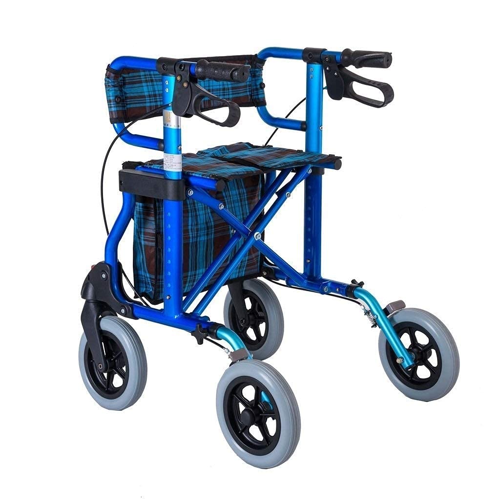 Buy Mobility Rollators With Seat, Compact Easy Rollator Wheeled Walking