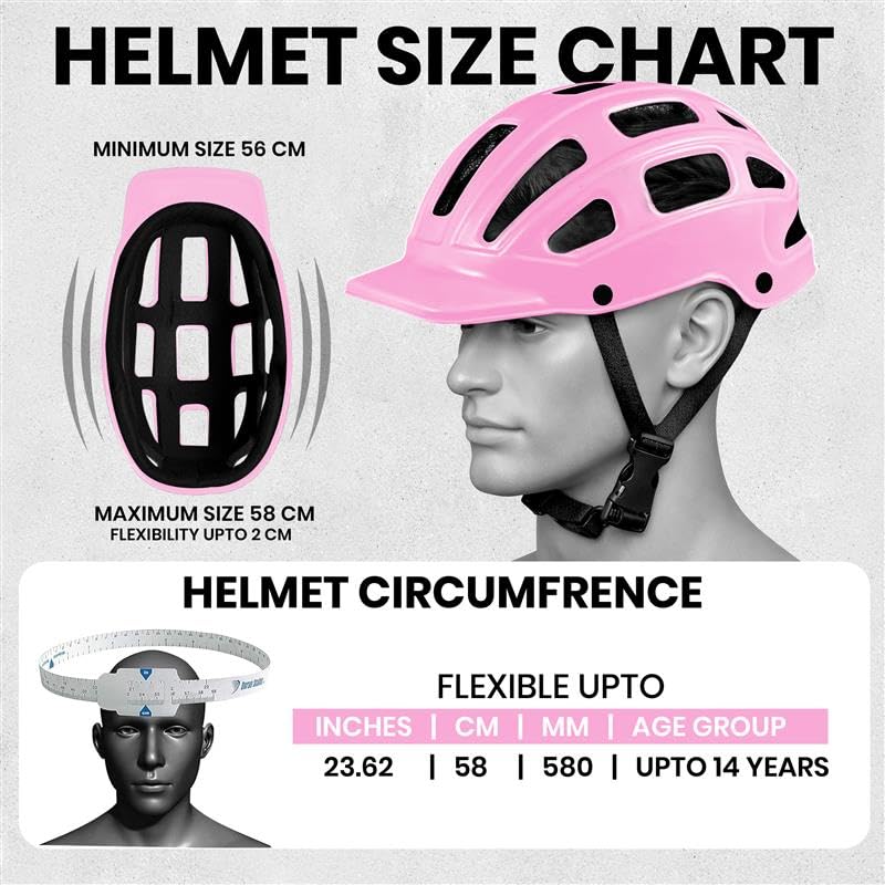 Image of Jaspo Tyro Complete Protective Gear Set for Kids | Helmet with Knee Pads, Elbow Pads & Wrist Guards for Skating, Cycling & Skateboarding (6-14 Years)