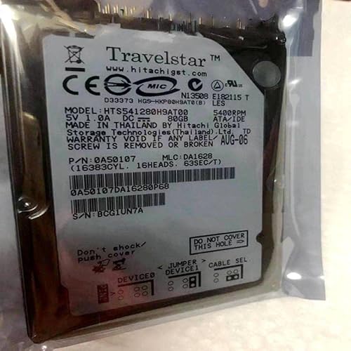Quasi per 2.5 2MB per interno per del computer portatile per HTS541280H9AT00 5400 RPM hdd 80 GB ide