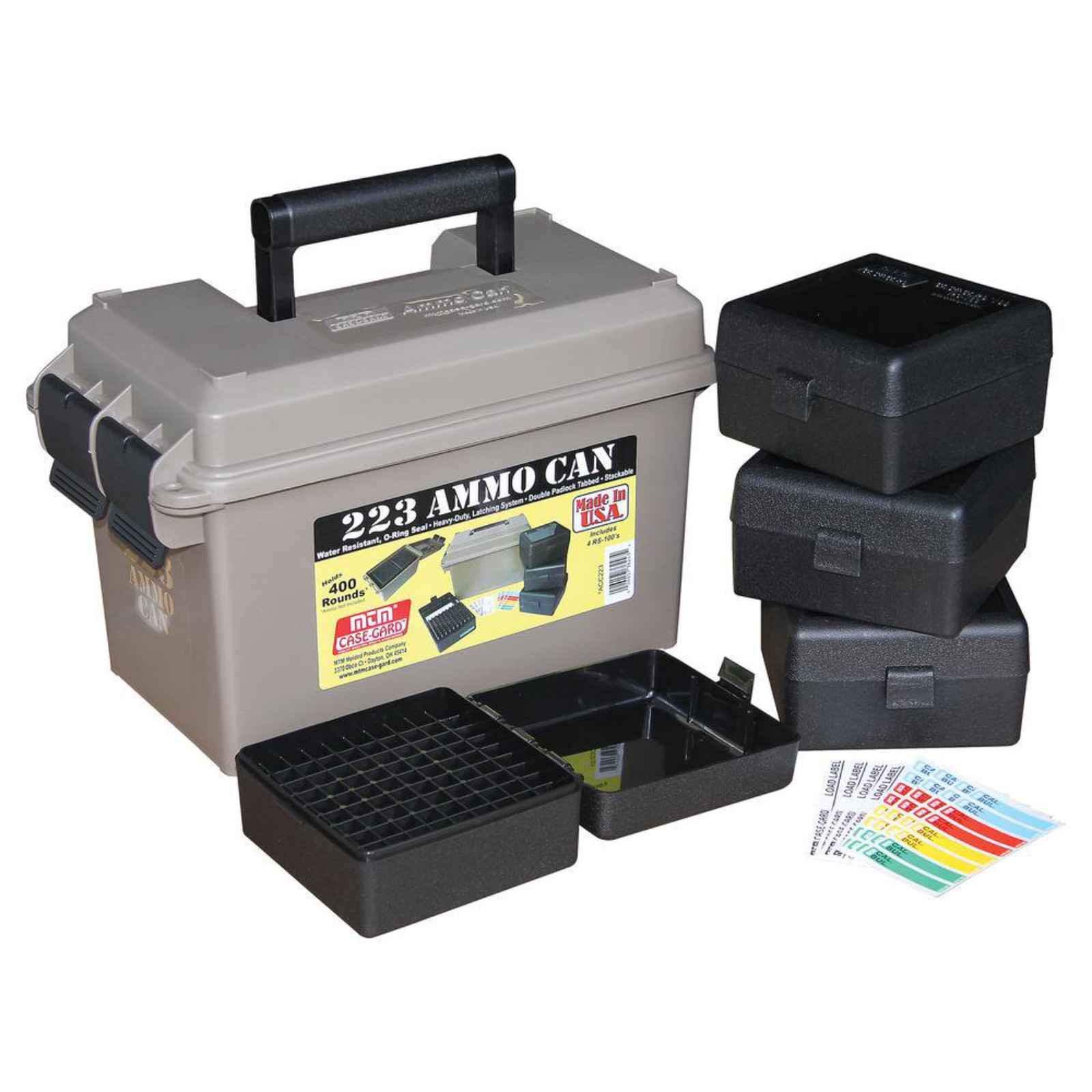 Amazon.com: MTM ACC223 Ammo Can Combo, Holds 400 Rounds, Bulk Ammo