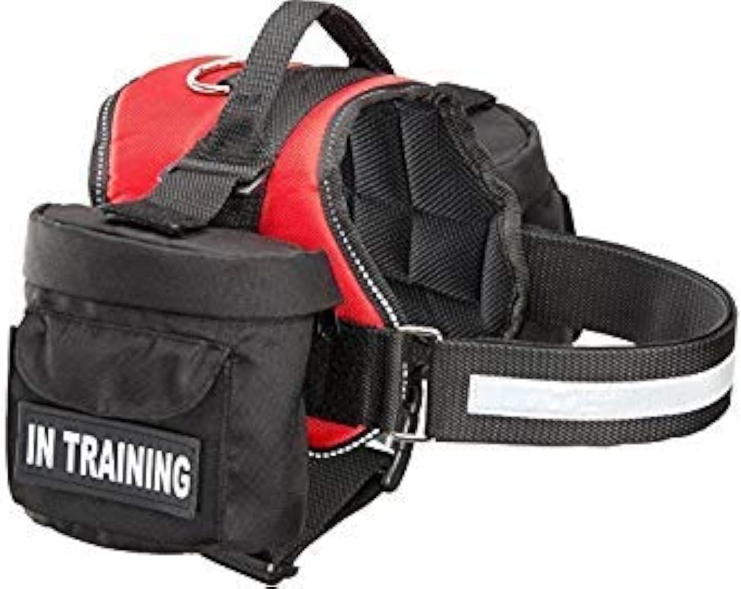 Doggie Stylz in Training Service Dog Harness with Removable Saddle Bag Backpack Pack Carrier Traveling Carrying Bag. 2 Removable in Training Patches. Please Measure Dog Before Ordering. Made