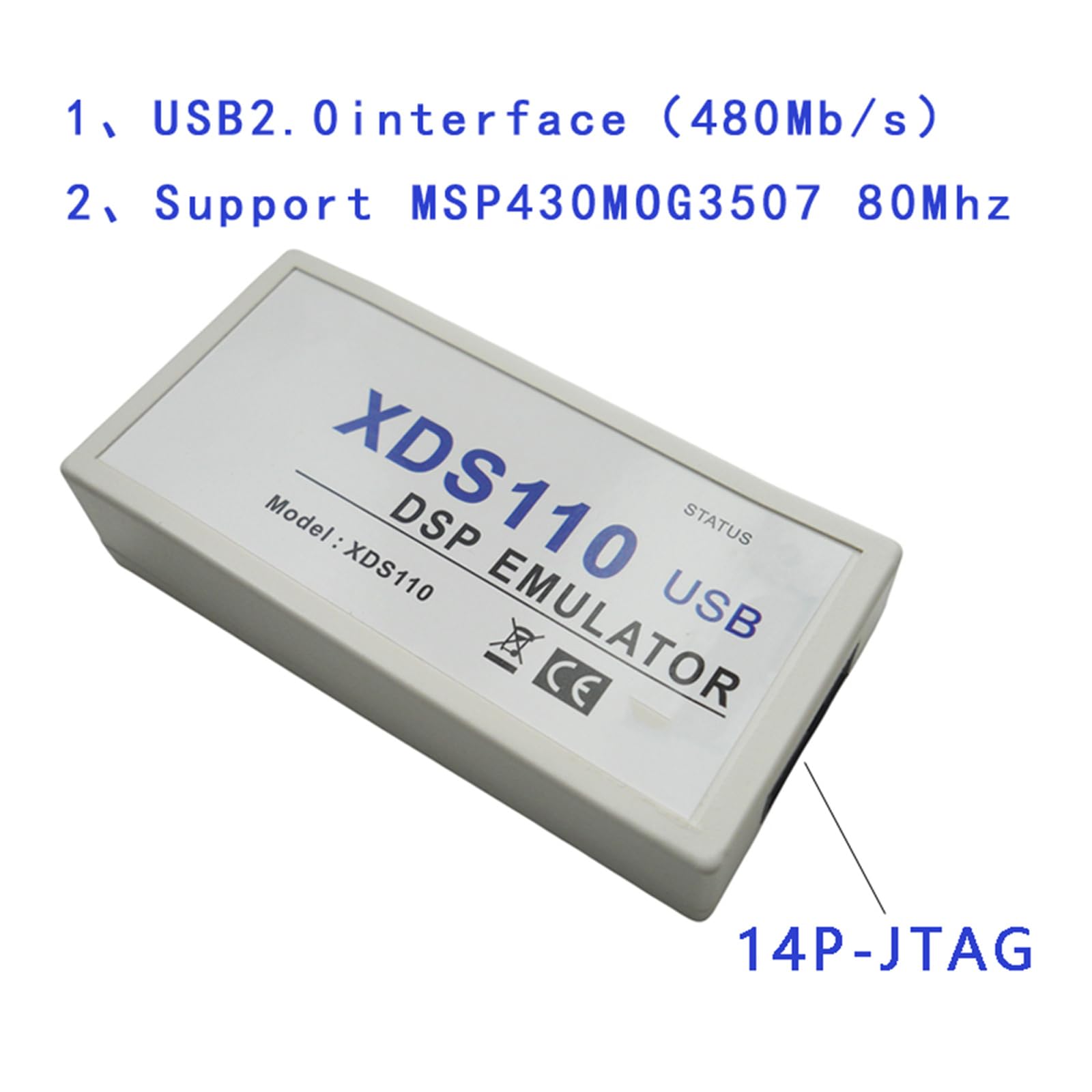 XDS110-Emulator Professionelle XDS110-Debug Sonden unterstützen Software und zahlreiche Betriebssysteme mit flexiblem Takt Debugger