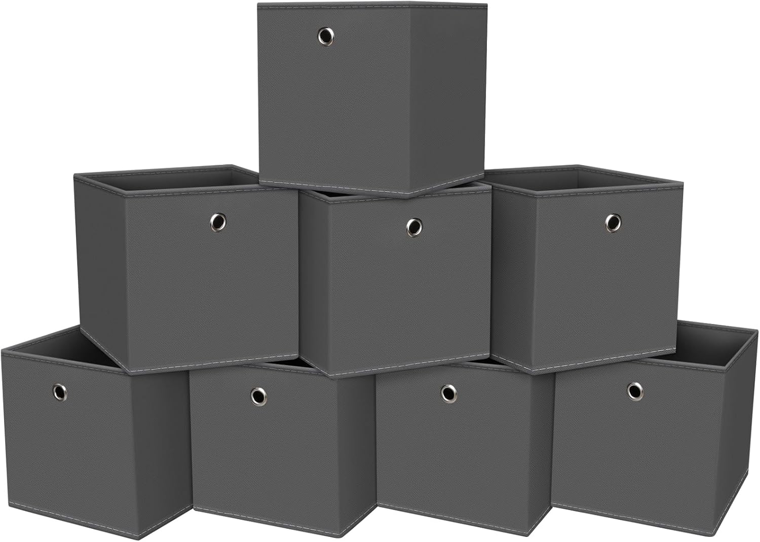 SEVENDOME Cube Storage Bin ,11 Inch Fabric Cube Storage Bin