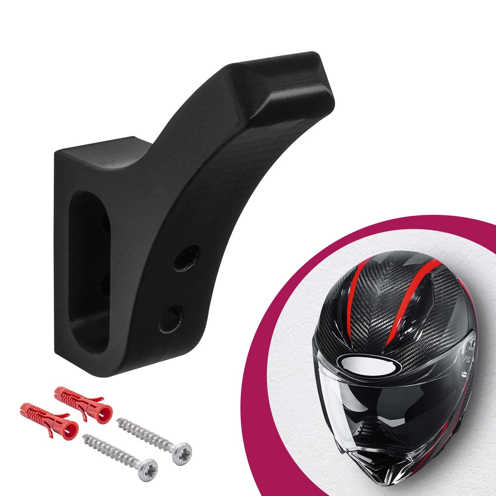 Silva Helmet Mount voor Discover/Explore 5 Helmhouder - zwart