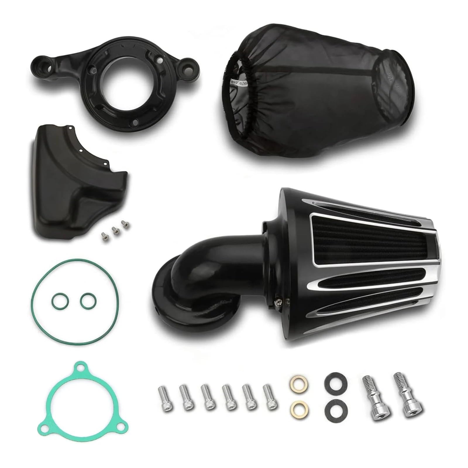 Para M8 Road King Street Electra Glide 2017-2022 Softail Slim 18-22 filtros ventilación limpiador aire Filtro de aceite para motocicleta Filter Cartridge(3)