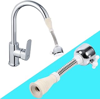 Swivel Tap Aerator, Faucet Aerator, Tap Aerator, Kitchen Adjustable Water Saving Tap Hose Faucet Aerator Diffuser 360°Swivel Nozzle Spout for Kitchen Sink
