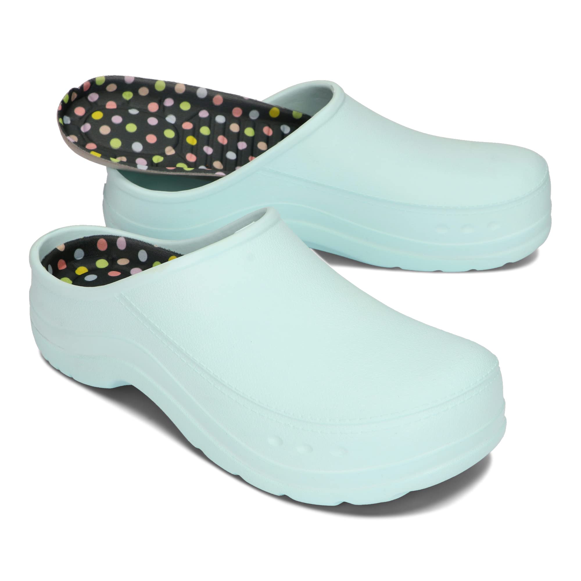 BeComfy Unisex Zuecos Eva para Mujer y Hombre Cómodos Zapatos de Jardín Ultraligeros 35-46 EU