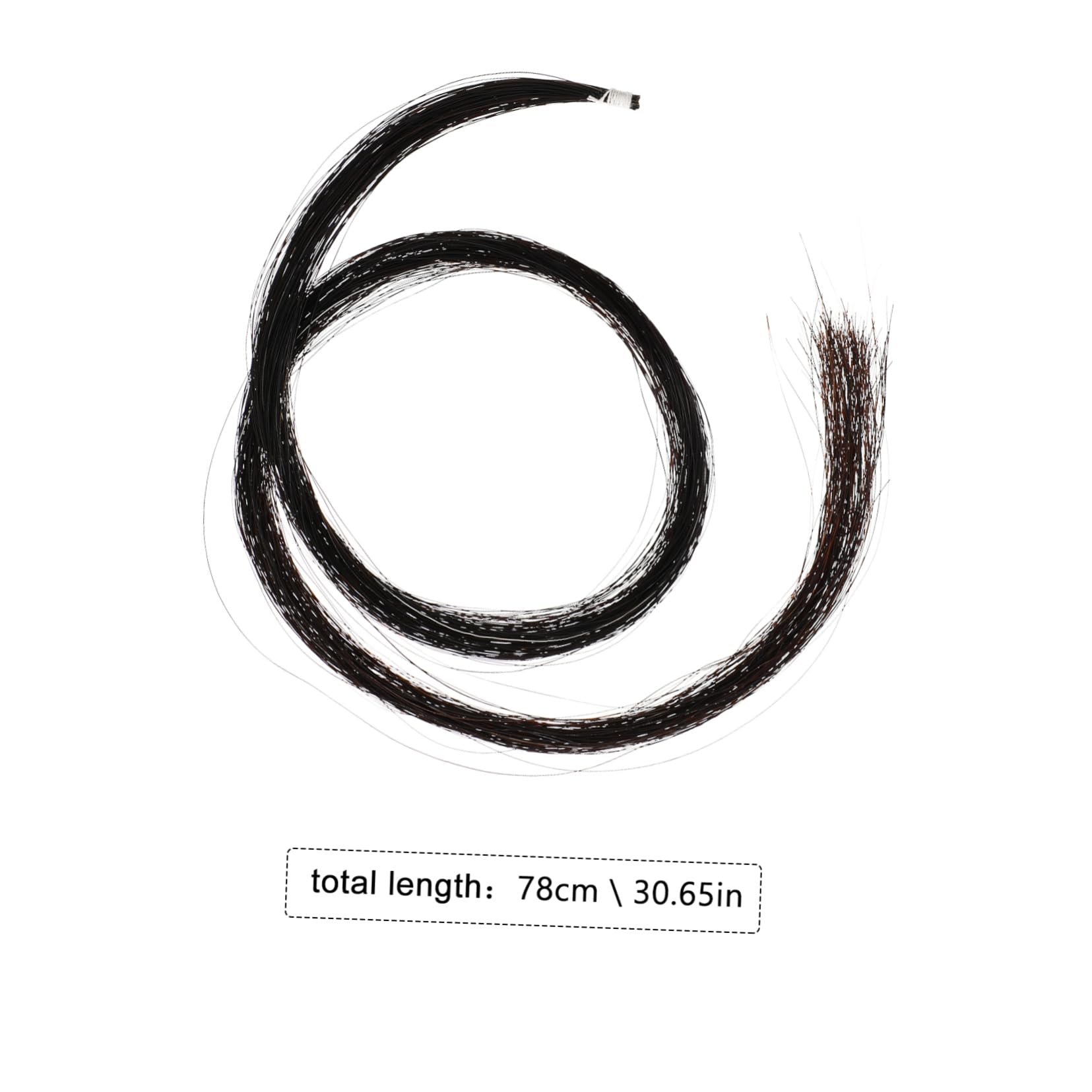 CORHAD Hanks Violin Hair for Repairing Violins Durable String Instrument Supplies Easy Replacement for Novice Violinists Excellent Gripping Qualities
