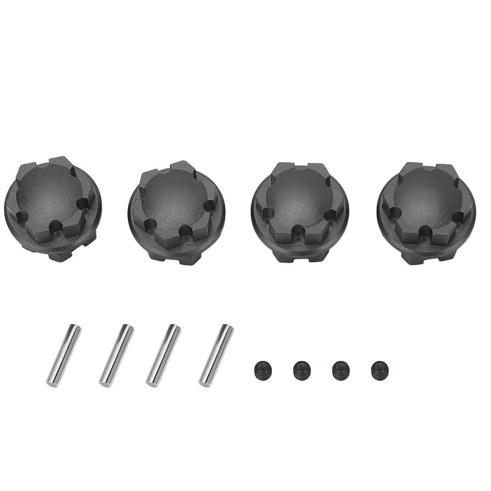 Lot de 4 adaptateurs d'extension de roue hexagonaux de 17 mm et 23 mm, kit hexagonal de moyeux de roue en aluminium, adaptateur d'extension de roue RC facile à installer pour modèle de voiture RC 1/8 Lot de 4 adaptateurs d'extension de roue hexagonaux de 17 mm et 23 mm, kit hexagonal de moyeux de roue en aluminium, adaptateur d'extension de roue RC facile à installer pour modèle de voiture RC 1/8