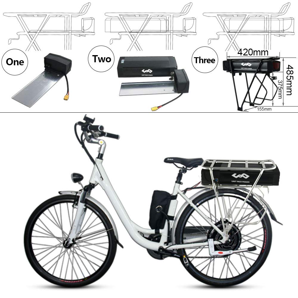 Vélo électrique Batterie 48 V 20ah 1000 W Lithium Ion Batterie Pack 1500 W 500007738805