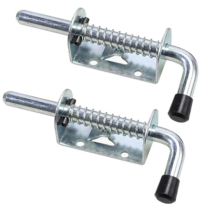 Buy Solid Steel Barrel Bolt Spring Loaded Locking Latchs,Latch Pin