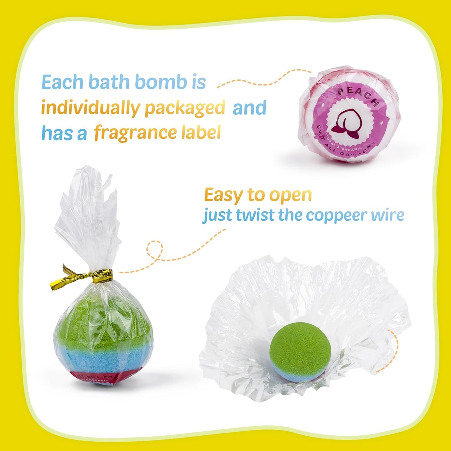 Bombe da bagno per bambini con giocattoli interni, 30 pezzi Natrual e bolla organica con sorpresa interna, perfetto compleanno fatto a mano, Halloween regalo di Natale per Jun