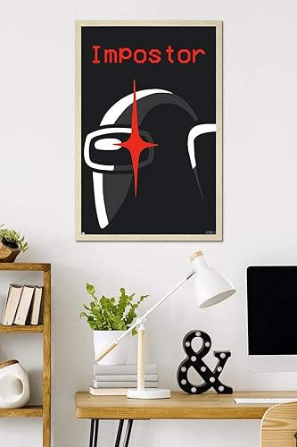 Vista 6 de Trends International Póster de pared de Among Us Impostor, 22.37 x 34.00 pulgadas, versión sin marco