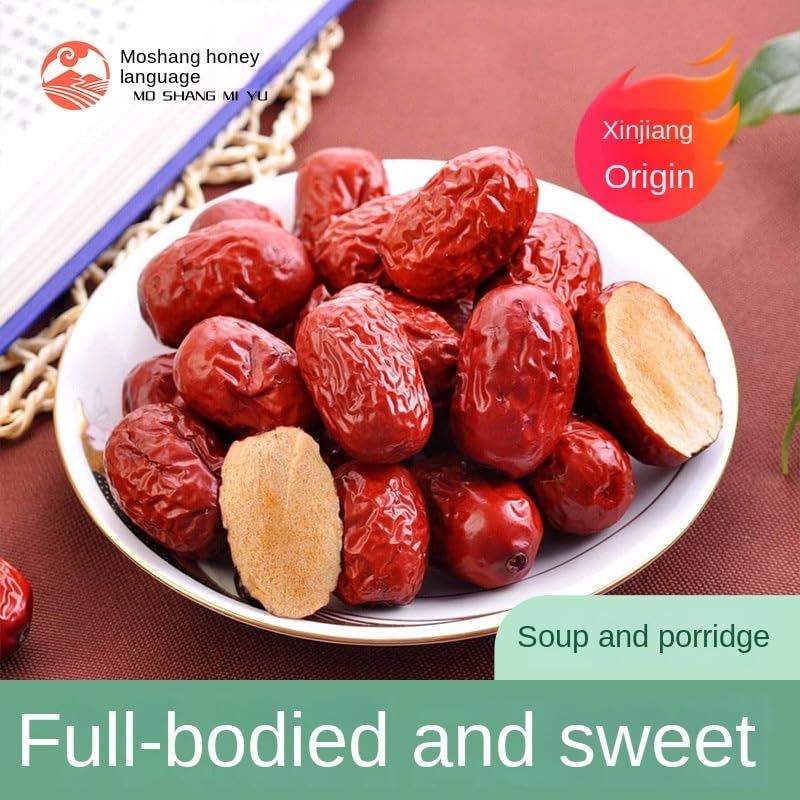 Miniatura 2 de Zercumm Auténtico gris seco azufaifo rojo dátiles 17.64 oz carne lavada gruesa huerta dulce del desierto