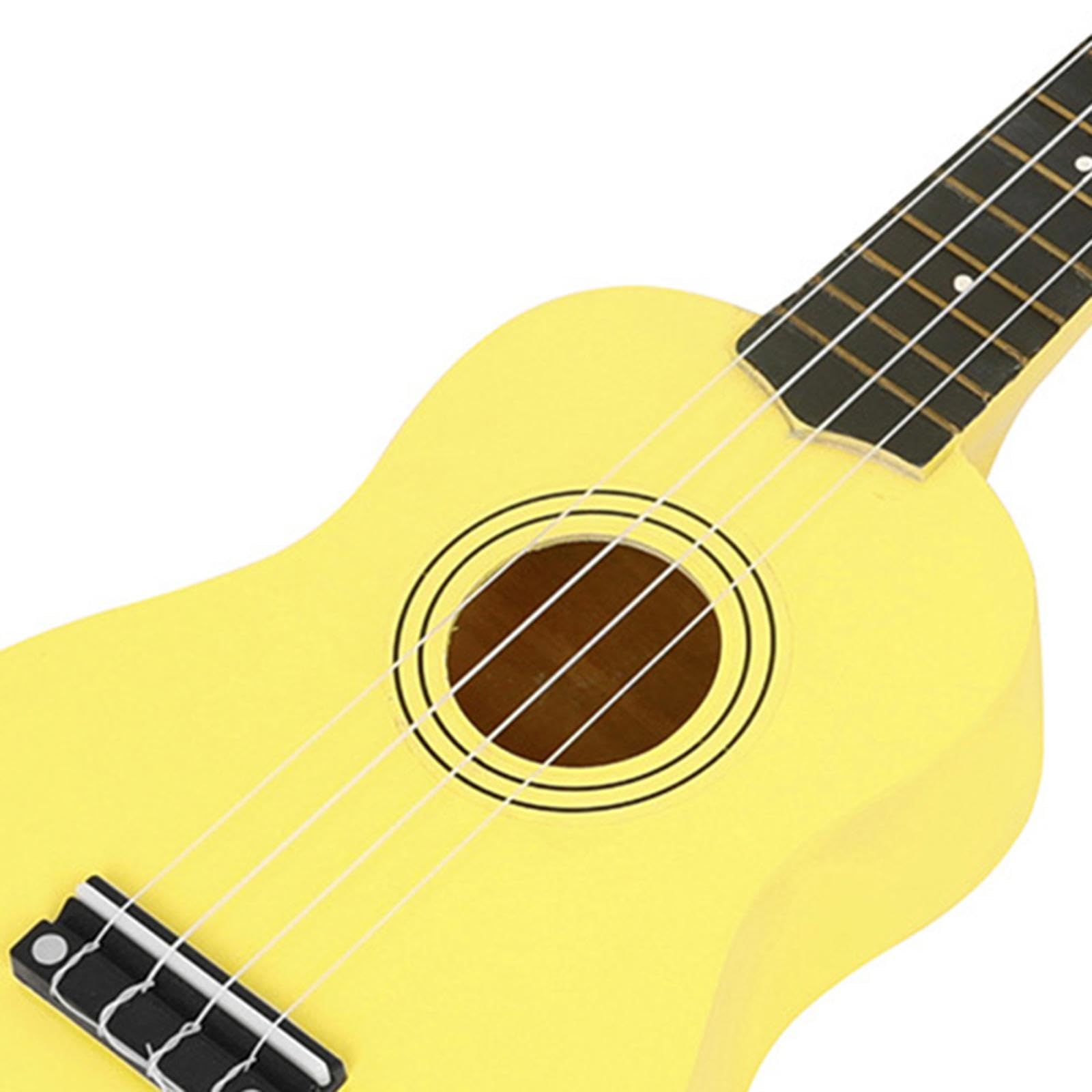 Ukulélé pour Enfants, Instrument de Musique, Cadeau Musical, avec Housse, Ukulélé En Tilleul de 21 Pouces pour Enfants, Débutants, Garçons et Filles