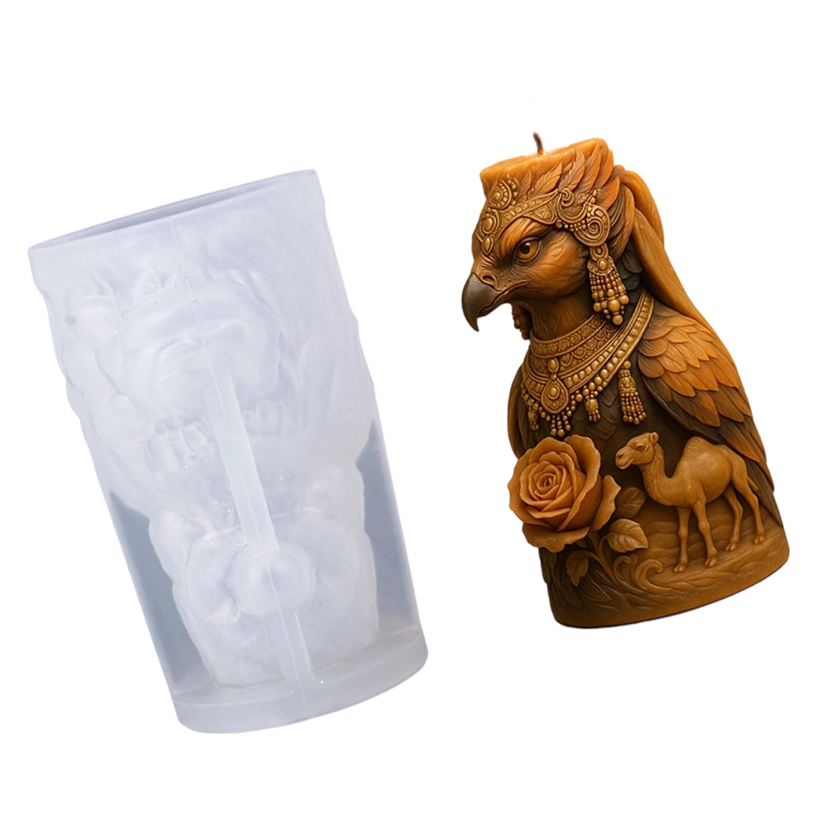 HZBB Silicone for Making Hawks and Autumn for Craft Lovers Accipiters Candlewax Cast