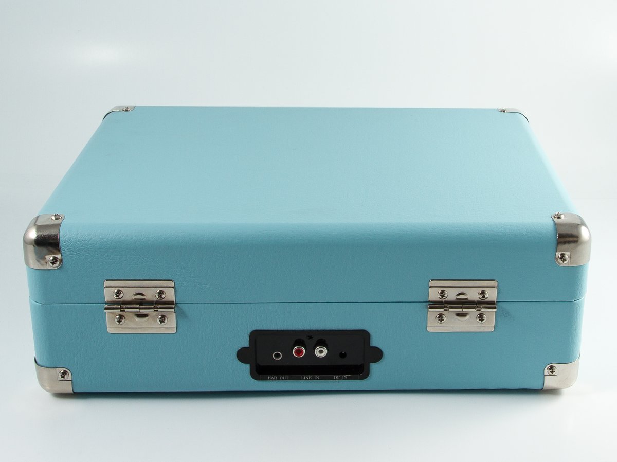 GPO Attache Vinyl Record Player with Builtin Speakers, Vintage