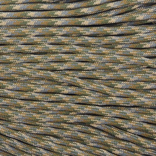 PARACORD PLANET 10', 20', 25', 50', 100' Hanks & 250', 1000' Spools of Parachute 550 Cord Type III 7 Strand Paracord Over 200 Colors