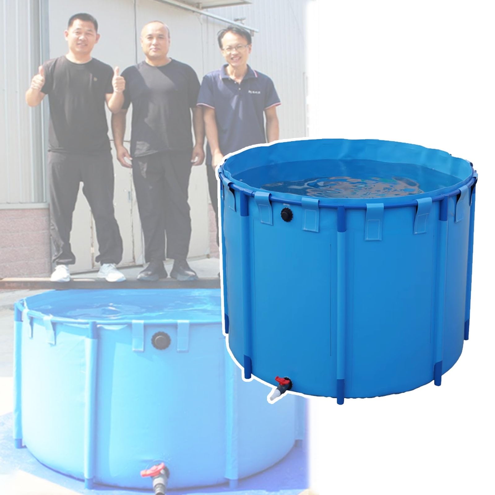 Piscinas Desmontables Acero/Piscina Marco Piscina de 3.3 ft de Altura sobre el Suelo, Piscina de Olas de Verano/Piscina no Inflable para Mayores de 6 años y Adultos, Piscinas de SPA al Aire Libre, es