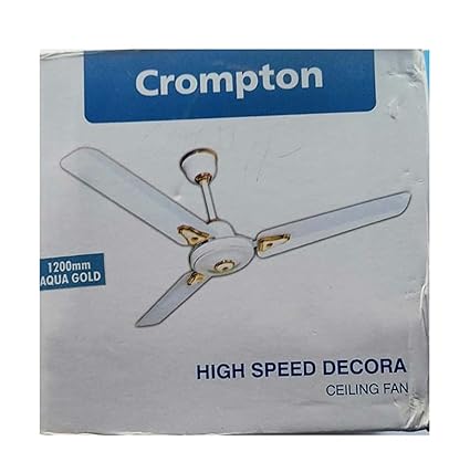 GENERIC NEW MODERN METAL FURNITURE AND ELECTRONICS high speed decora ceiling fan | COLOR WHITE