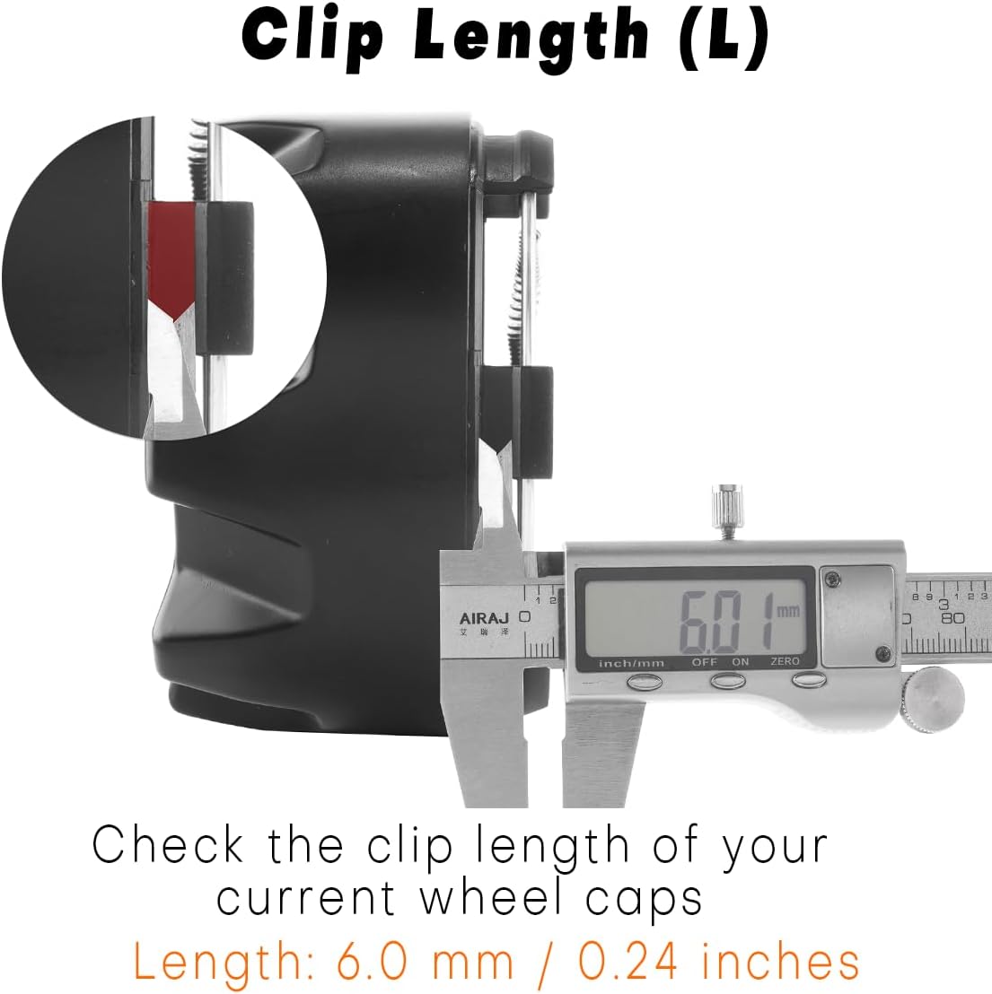Wheel Center Caps for ITP SS Golf Cart Wheels Hurricane ‎4/110-4/156 - C110 ITP Center Hubcaps | 4 Pack Black Center Cover Replacement