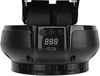 Vista 8 de plplaaoo Cabezal de trípode panorámico giratorio motorizado,Soporte de cámara de inclinación panorámica, Cabezal panorámico motorizado con rotación