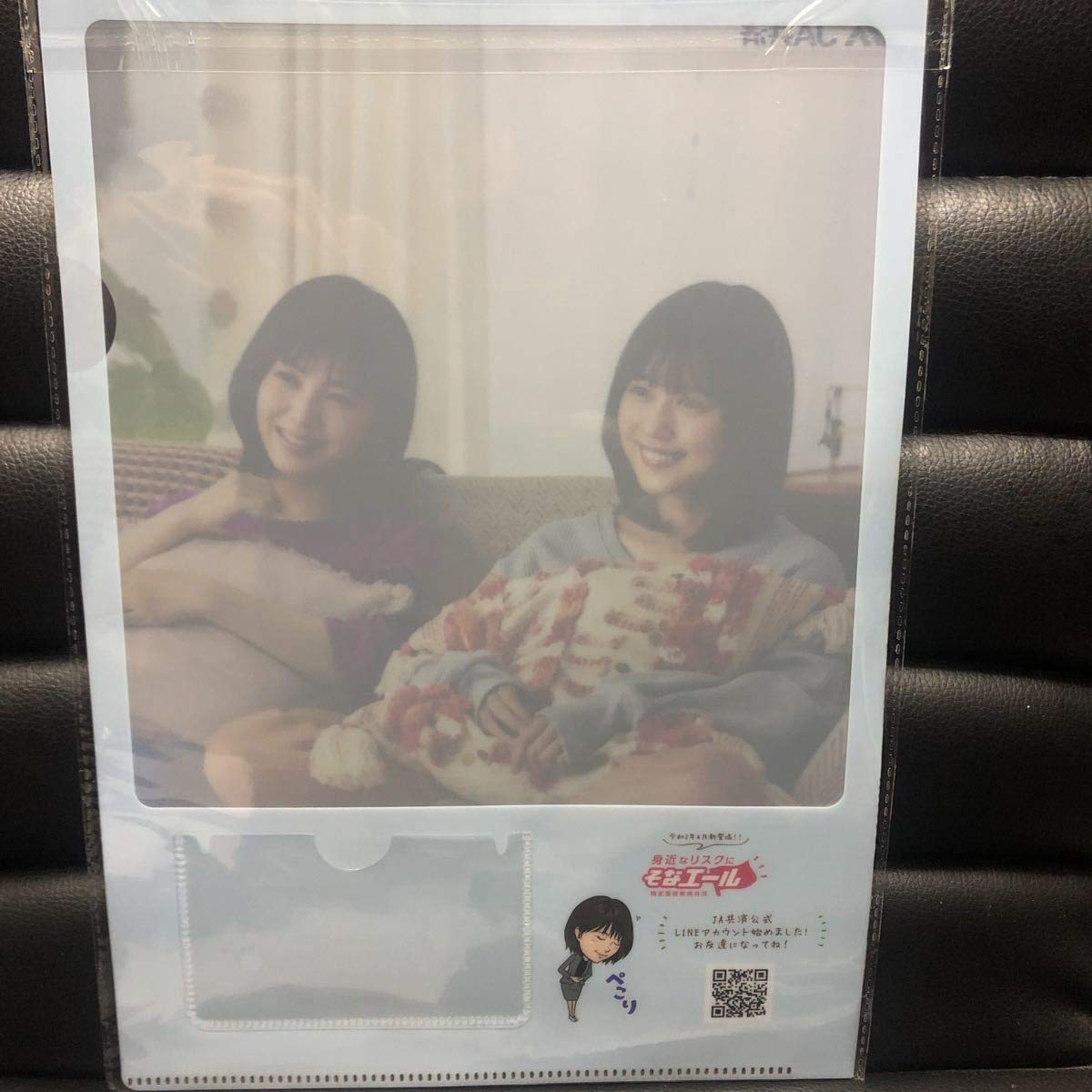 Amazon.co.jp: 有村架純 浜辺美波 A4 クリアファイル/JA共済 そな